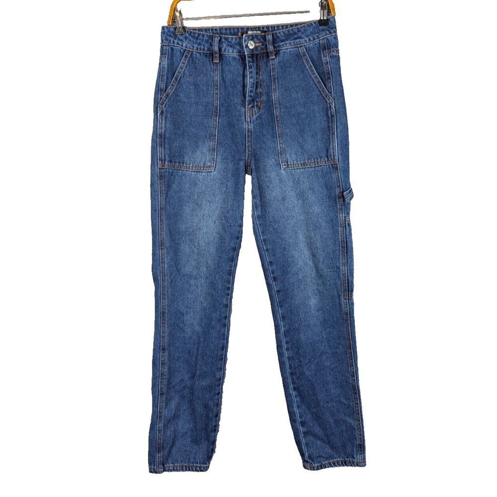 Monkey‎ Ride Jeans Womens Size 1 Original Vintage Carpenter Mom Tapered Cotton